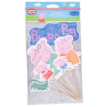 Cake Topper - Peppa Pig & Family